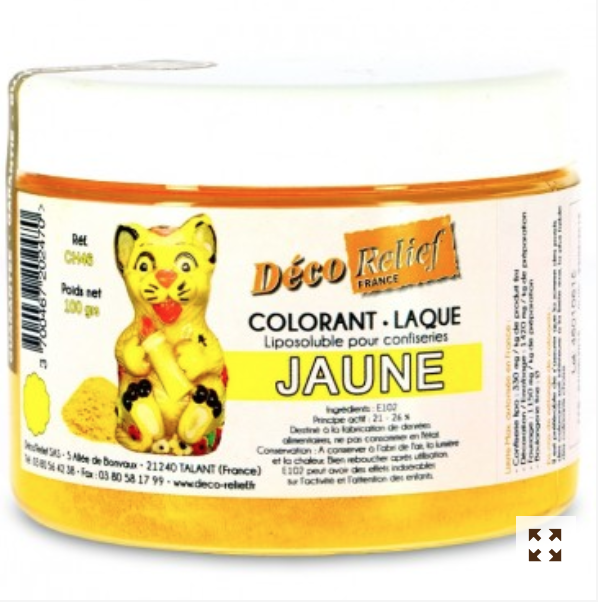 colorant alimentar liposolubil