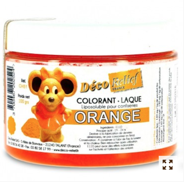 colorant alimentar liposolubil