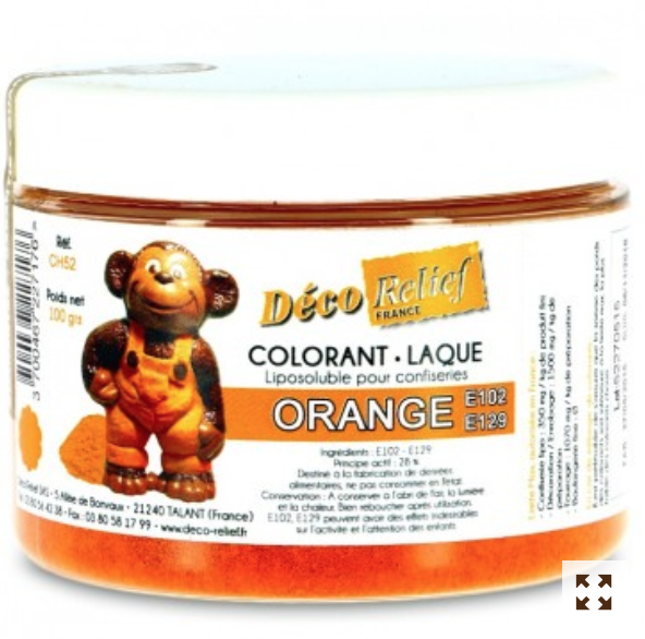 colorant alimentar liposolubil